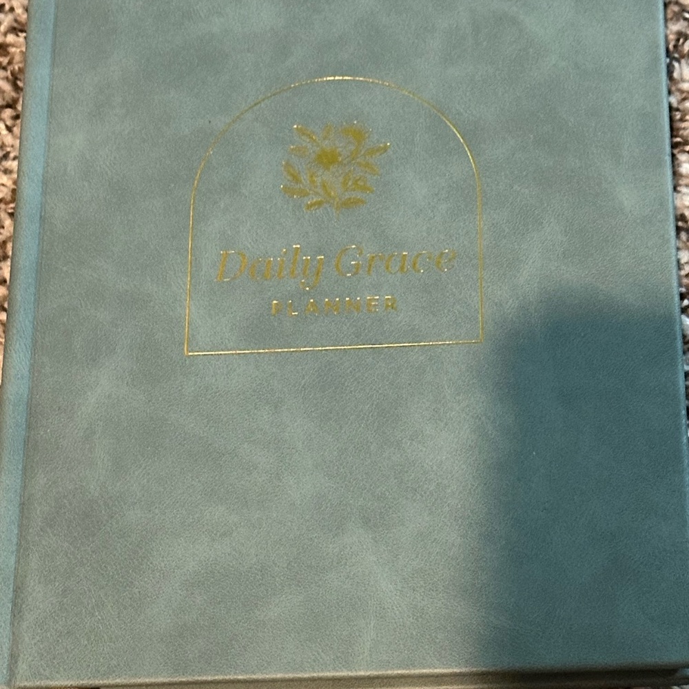 Teal Daily Grace Planner